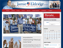Tablet Screenshot of jamieeldridge.com